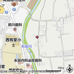 長崎県南島原市有家町中須川501周辺の地図