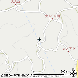 宮崎県西臼杵郡日之影町岩井川2418周辺の地図