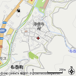 長崎県長崎市布巻町1152周辺の地図