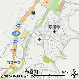 長崎県長崎市布巻町1036周辺の地図