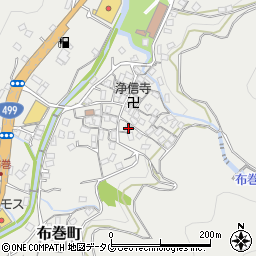 長崎県長崎市布巻町1155周辺の地図