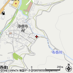 長崎県長崎市布巻町1125周辺の地図