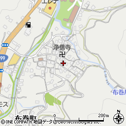 長崎県長崎市布巻町1100周辺の地図