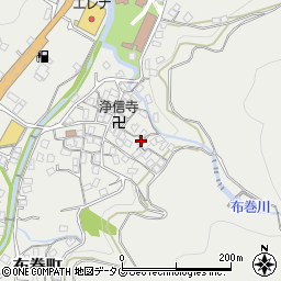 長崎県長崎市布巻町1108周辺の地図