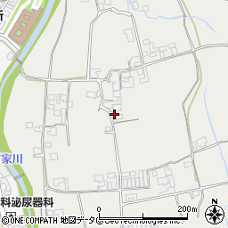 長崎県南島原市有家町中須川575周辺の地図