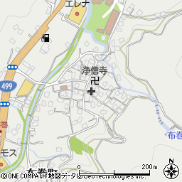 長崎県長崎市布巻町1099周辺の地図