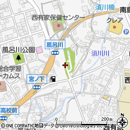 長崎県南島原市西有家町里坊2087周辺の地図