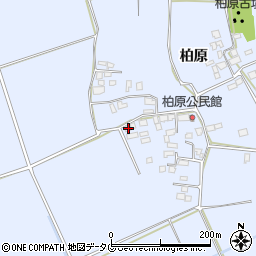 熊本県宇城市不知火町柏原151周辺の地図