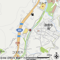 長崎県長崎市布巻町982周辺の地図