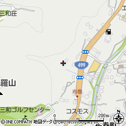 長崎県長崎市布巻町875周辺の地図