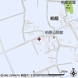 熊本県宇城市不知火町柏原149周辺の地図