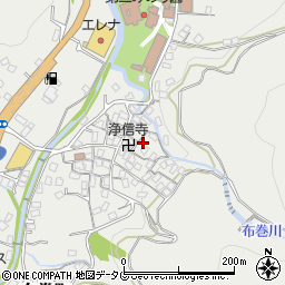 長崎県長崎市布巻町1105周辺の地図