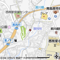 長崎県南島原市西有家町里坊2011周辺の地図