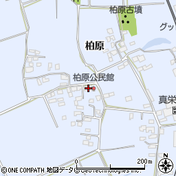 熊本県宇城市不知火町柏原133周辺の地図