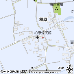 熊本県宇城市不知火町柏原140周辺の地図