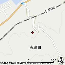 熊本県宇土市赤瀬町91周辺の地図