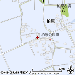 熊本県宇城市不知火町柏原339-1周辺の地図