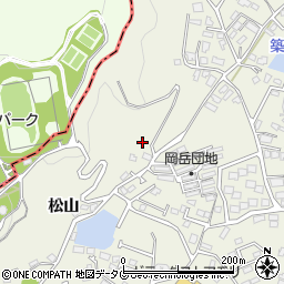 熊本県宇城市松橋町松山3621周辺の地図