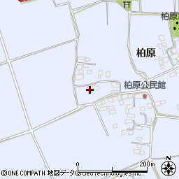 熊本県宇城市不知火町柏原335周辺の地図