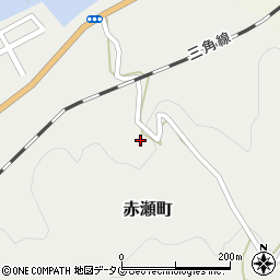 熊本県宇土市赤瀬町93周辺の地図
