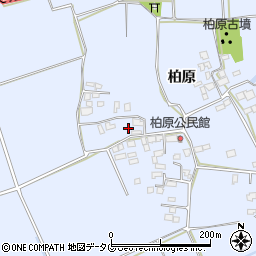 熊本県宇城市不知火町柏原339-2周辺の地図