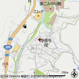 長崎県長崎市布巻町1054周辺の地図