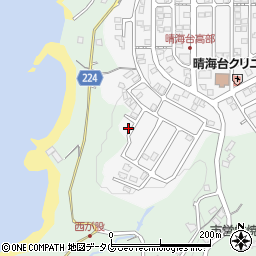 長崎県長崎市晴海台町88周辺の地図