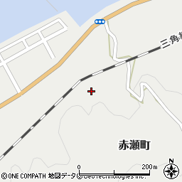 熊本県宇土市赤瀬町158周辺の地図