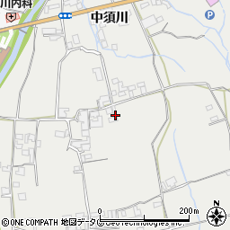 長崎県南島原市有家町中須川595周辺の地図