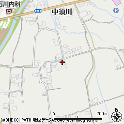 長崎県南島原市有家町中須川595-1周辺の地図