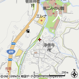 長崎県長崎市布巻町1048周辺の地図