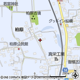 熊本県宇城市不知火町柏原50周辺の地図