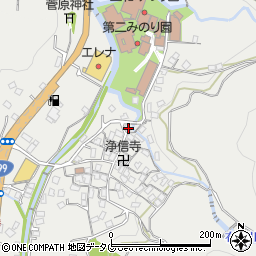 長崎県長崎市布巻町1081周辺の地図