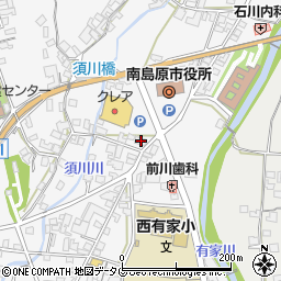 長崎県南島原市西有家町里坊57周辺の地図