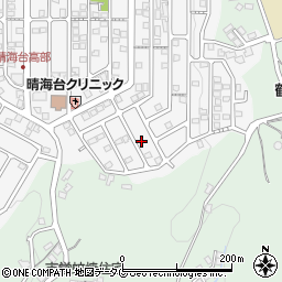 長崎県長崎市晴海台町22-14周辺の地図