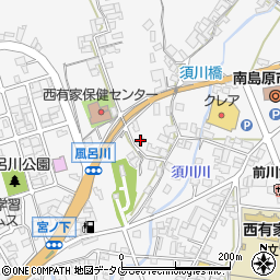 長崎県南島原市西有家町里坊2005周辺の地図