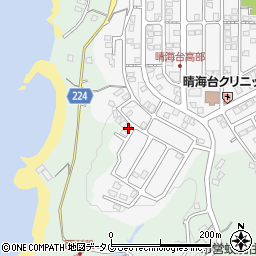 長崎県長崎市晴海台町89-10周辺の地図