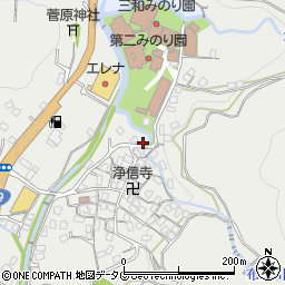 長崎県長崎市布巻町1077周辺の地図