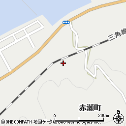 熊本県宇土市赤瀬町153周辺の地図