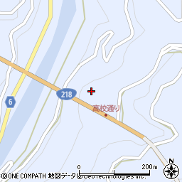 青雲橋周辺の地図