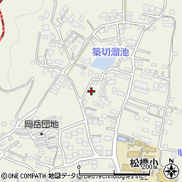 熊本県宇城市松橋町松橋1547-7周辺の地図