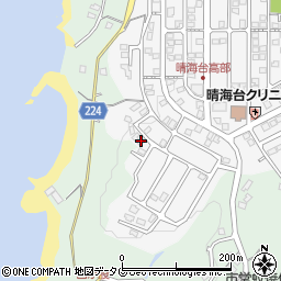 長崎県長崎市晴海台町89-9周辺の地図