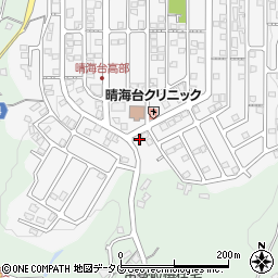 長崎県長崎市晴海台町39-3周辺の地図