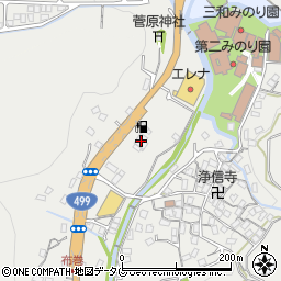 長崎県長崎市布巻町934周辺の地図
