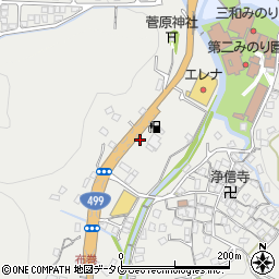 長崎県長崎市布巻町930周辺の地図