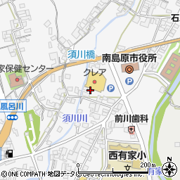 長崎県南島原市西有家町里坊60周辺の地図