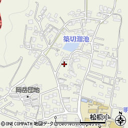 熊本県宇城市松橋町松橋1547-8周辺の地図