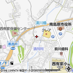 長崎県南島原市西有家町里坊65周辺の地図