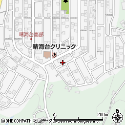 長崎県長崎市晴海台町38-5周辺の地図