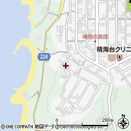 長崎県長崎市晴海台町89周辺の地図